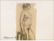 Naked Women Drawings Study Colarossi 20th