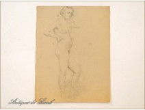 Naked Women Drawings Study Colarossi 20th