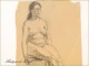 Naked Women Drawings Study Colarossi 20th