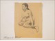 Naked Women Drawings Study Colarossi 20th