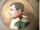 Miniature painted portrait Emperor Napoleon I, XIX