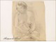 Naked Women Drawings Study Colarossi 20th