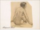 Naked Women Drawings Study Colarossi 20th