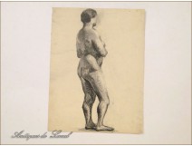 Naked Women Drawings Study Colarossi 20th