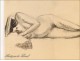 Naked Women Drawings Study Colarossi 20th