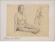 Naked Women Drawings Study Colarossi 20th