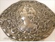 Sterling silver box 19th century English portrait