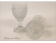 Crystal stemware from St. Louis or Baccarat, nineteenth