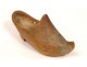 Carved Wood Souvenir shoe Vals-Les-Bains Ardèche 20th Folk Art