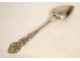 16 silver teaspoons, Napoleon III nineteenth