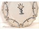 Earthenware Plate of Nevers, Flowers, eighteenth