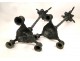 Pair of bronze candelabras, decor rodents quality Barbedienne nineteenth