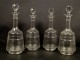 Service of glasses and decanters, crystal Baccarat or St. Louis, XIXth