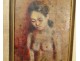 HSC portrait girl Polynesia, Tahiti, Jean-Charles Bouloc, twentieth
