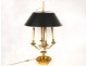 Great lamp kettle Empire gilt bronze decoration eagle twentieth