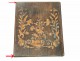 Charles X rosewood box inlaid box butterfly bird nineteenth