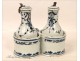 Vinegar cruet door Rouen earthenware XVIII