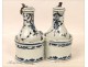 Vinegar cruet door Rouen earthenware XVIII