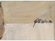 HST abstract painting Gilbert Pelissier