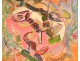 HST abstract painting Gilbert Pelissier