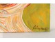 HST abstract painting Gilbert Pelissier