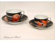 2 cups Hermes Paris porcelain twentieth