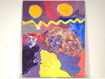 HST abstract painting Gilbert Pelissier