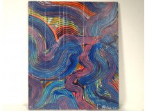 HST abstract painting Gilbert Pelissier