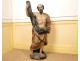 Wooden statue of Saint Leger seventeenth