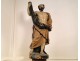 Wooden statue of Saint Leger seventeenth