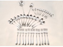 Housewife 38 pieces forks ladle spoon stew Christofle France twentieth
