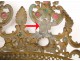 Crown or Tiara Virgin golden brass nineteenth