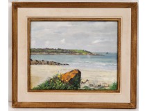 HSC Breton landscape seascape sea beach rocks nineteenth century Britain