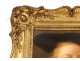 HST portrait child boy hat aristocrat frame stucco golden nineteenth
