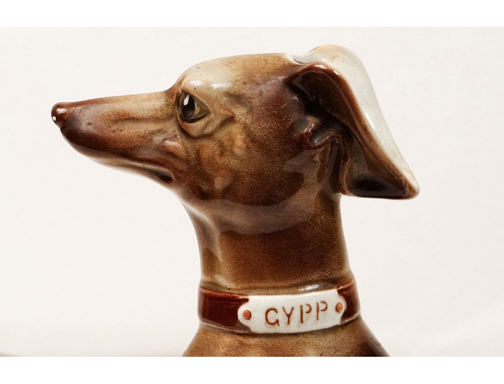 St. Clement pitcher slip greyhound dog GYPP twentieth century