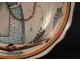 Nevers earthenware bowl 38.5 cm eighteenth