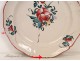 Earthenware plate or St. Clement Islettes eighteenth