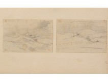 Drawing Théodore Gudin
