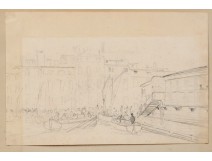 Drawing Théodore Gudin