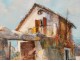 HST landscape house porch Cerdagne Pyrenees Catalonia Spain A.Coll twentieth
