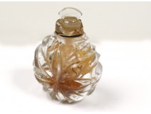 Salts bottle cut crystal Napoleon III nineteenth century
