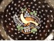 Earthenware dish Switzerland Thun, Birds and Flowers, eighteenth