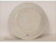 Earthenware plate Nevers Invasion Boat nineteenth