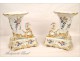 Pair of Porcelain Vases of XIXth Paris