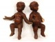 Sculptures pair cherubs putti cherubs carved pine wood eighteenth century