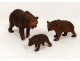 Three bears bear sculptures carved Black Forest Black Forest nineteenth