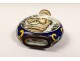 Chinese cloisonné snuff opium characters snakes enamels nineteenth