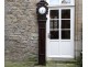 Grandfather Clock Norman Saint-Nicolas carved oak flowers birds nineteenth