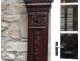 Grandfather Clock Norman Saint-Nicolas carved oak flowers birds nineteenth
