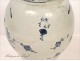 Delft blue faience white vase 17th seventeenth